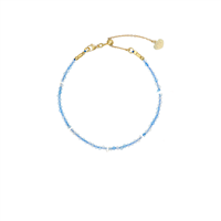 Bracciale Io & Te  Donna in Argento Acquamarina BRPCACDO